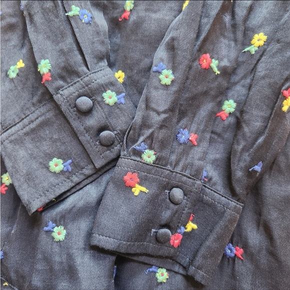 NWT Tuckernuck Callahan floral embroidered dress size S - Picture 6 of 9